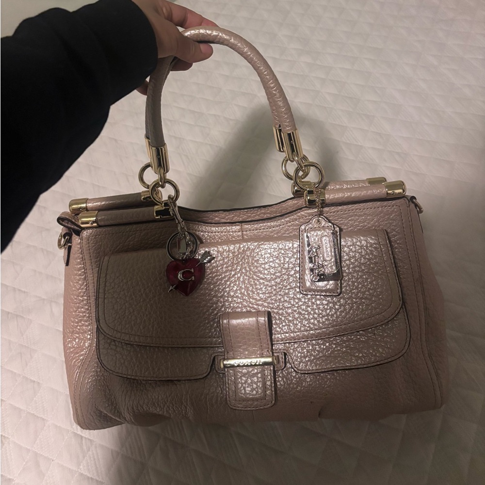 Coach Tan Leather Handbag
